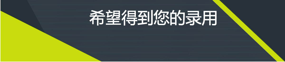 大气科技感个人简历PPT模板下载
