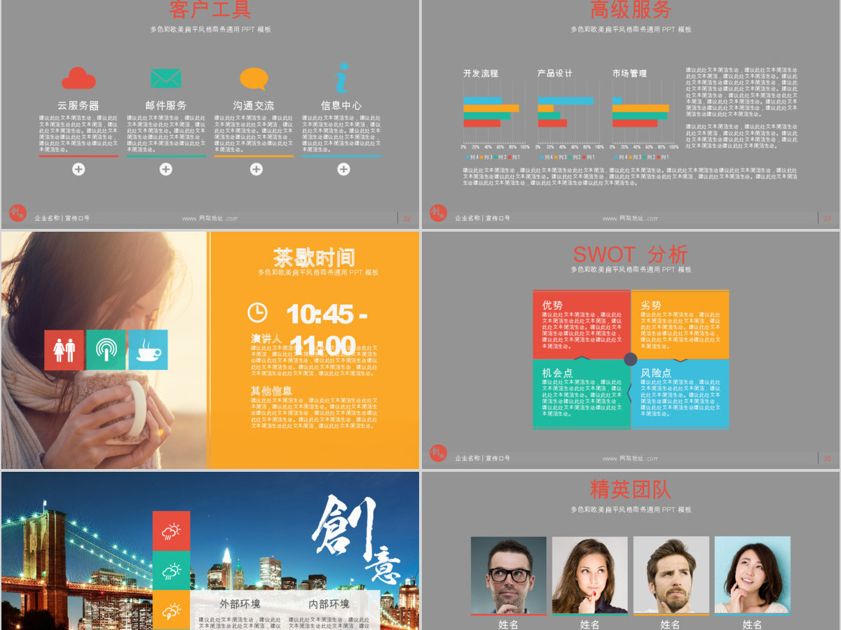 企业介绍市场规划产品销售汇报PPT模板 企业介绍市场规划产品销售汇报PPT模板