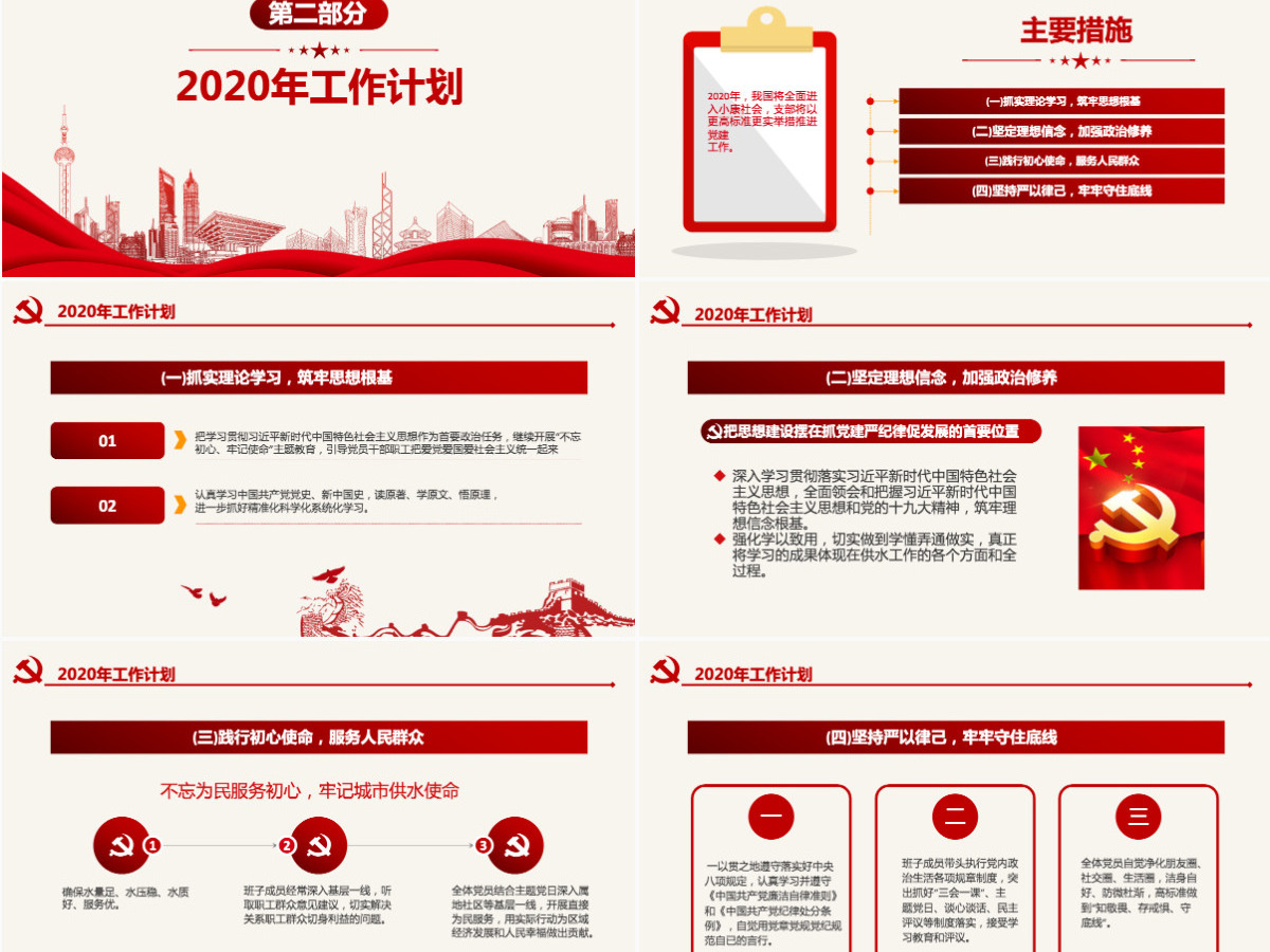 原创支部2019年党建工作总结和2020年工作计划-含讲稿