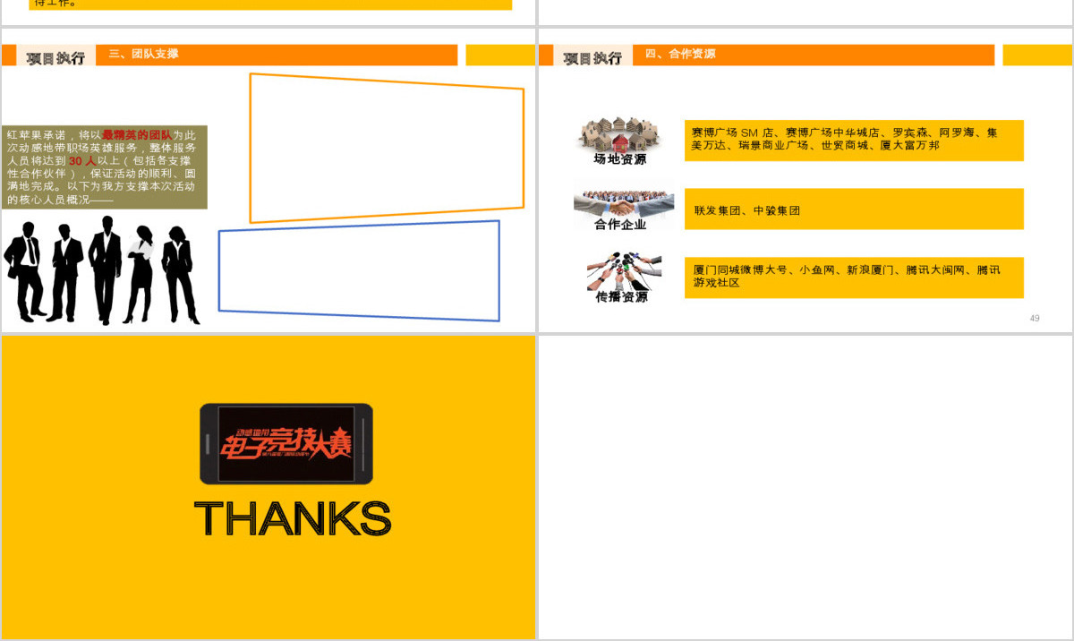 原创电子竞技项目大赛事策划活动方案ppt模板