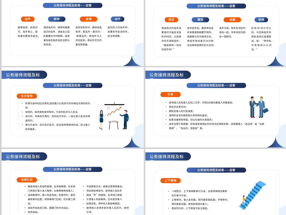 2024公司接待标准及办会流程PPT简约风公司新员工礼仪接待培训课件模板 2024公司接待标准及办会流程PPT简约风公司新员工礼仪接待培训课件模板