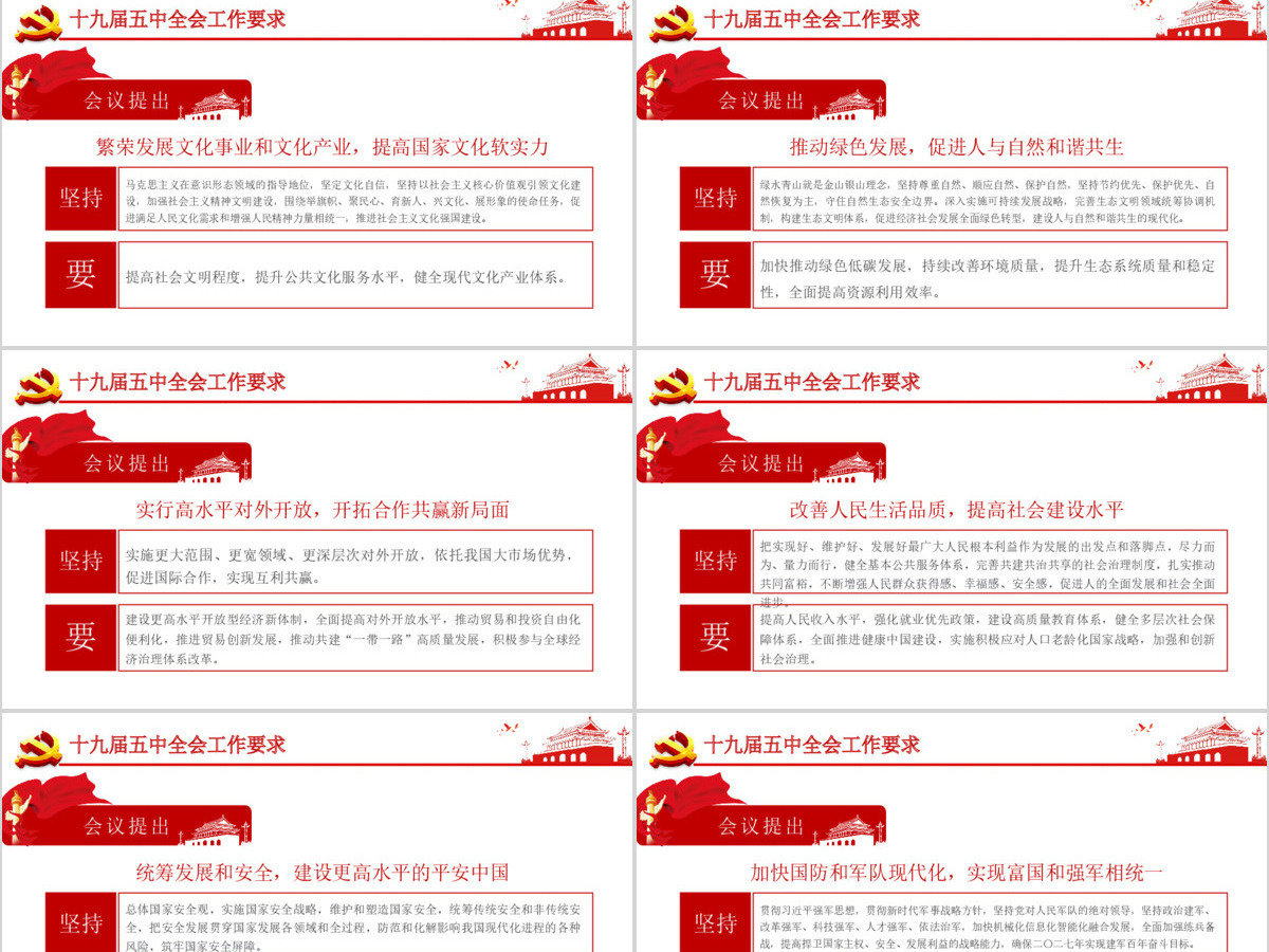 解读党的十九届五中全会公报专题党课PPT