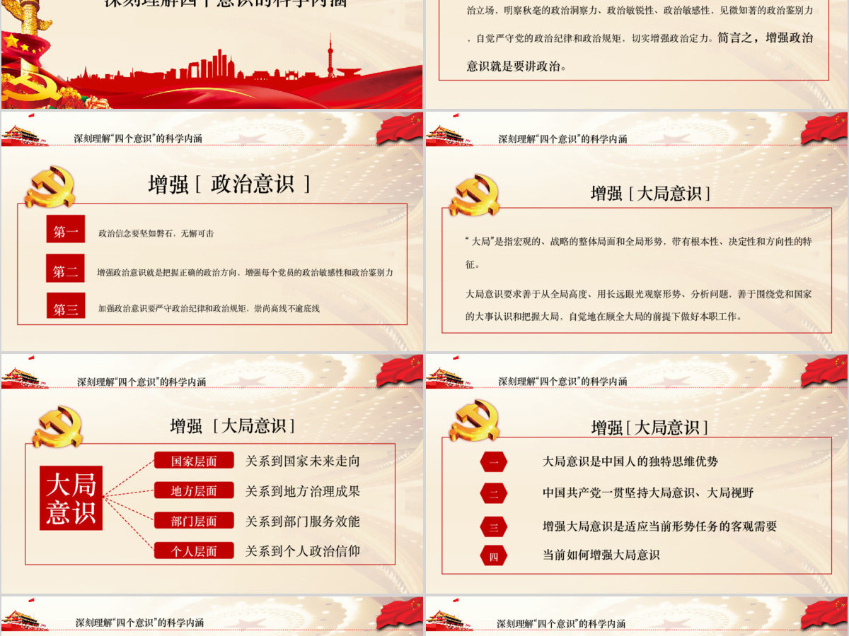 四个意识争做合适共产党员 四个意识争做合适共产党员