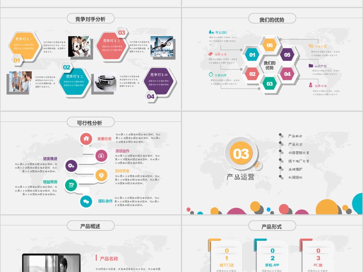 商业商务创业策划书计划书PPT模板 商业商务创业策划书计划书PPT模板