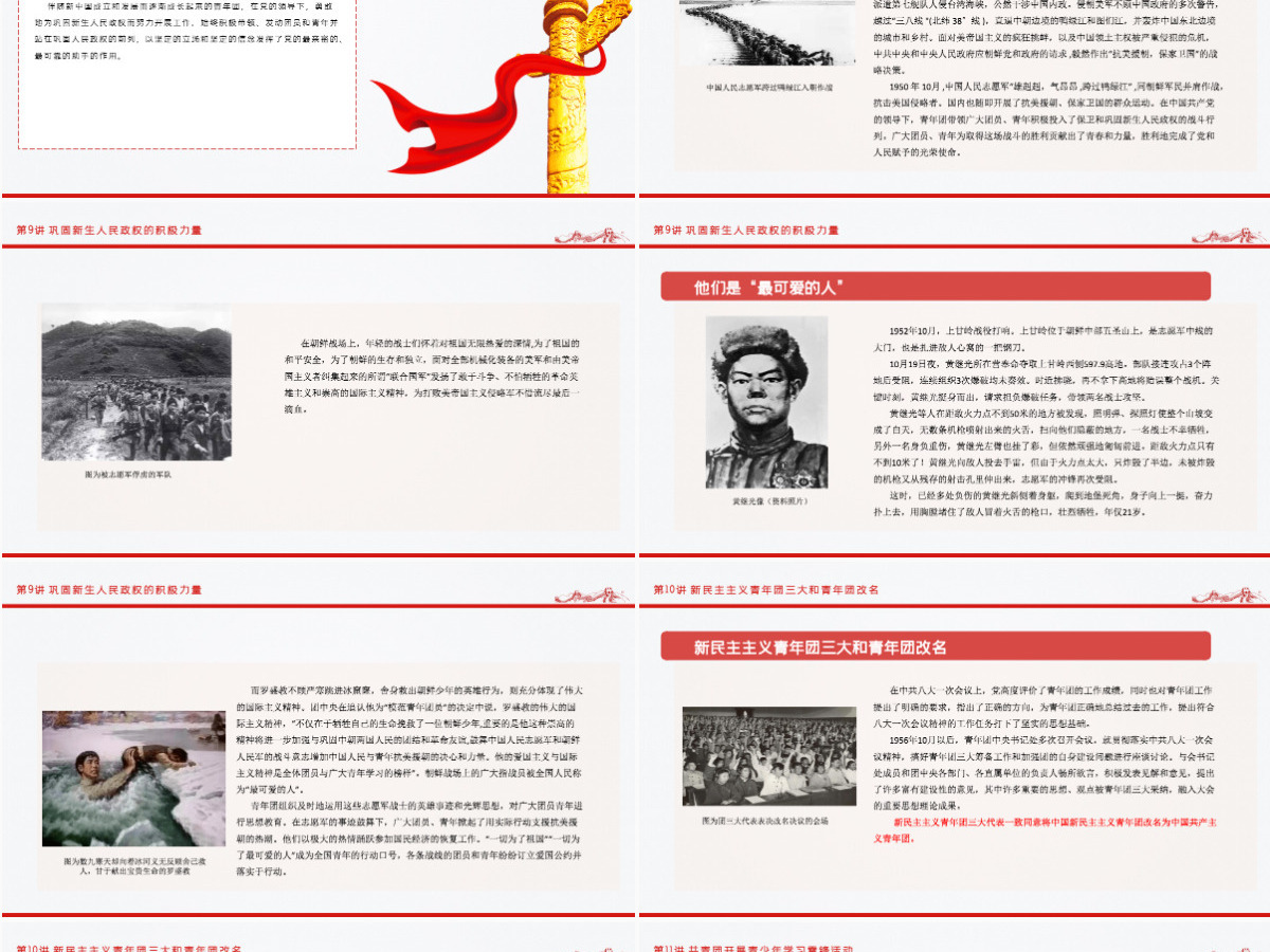 1919-2022团史故事100讲庆祝中国共青团建团100周年团史学习教育专题团课PPT 1919-2022团史故事100讲庆祝中国共青团建团100周年团史学习教育专题团课PPT