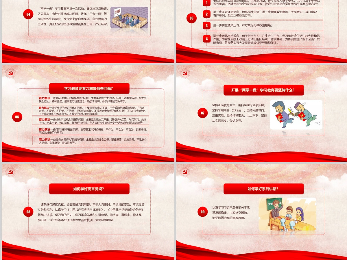 两学一做学习教育常态化制度化应知应会ppt 两学一做学习教育常态化制度化应知应会ppt