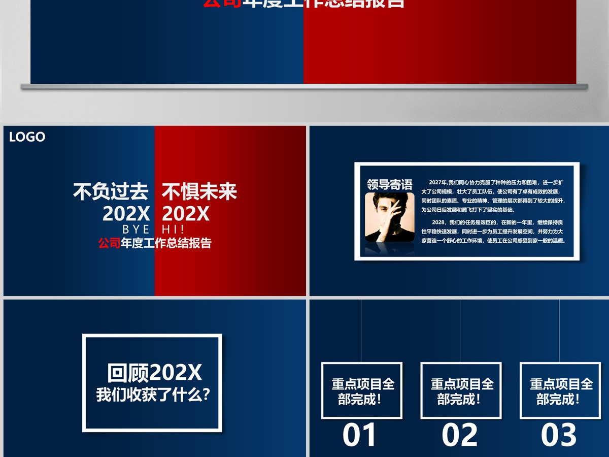 不负过去不惧未来工作总结ppt模板 不负过去不惧未来工作总结ppt模板