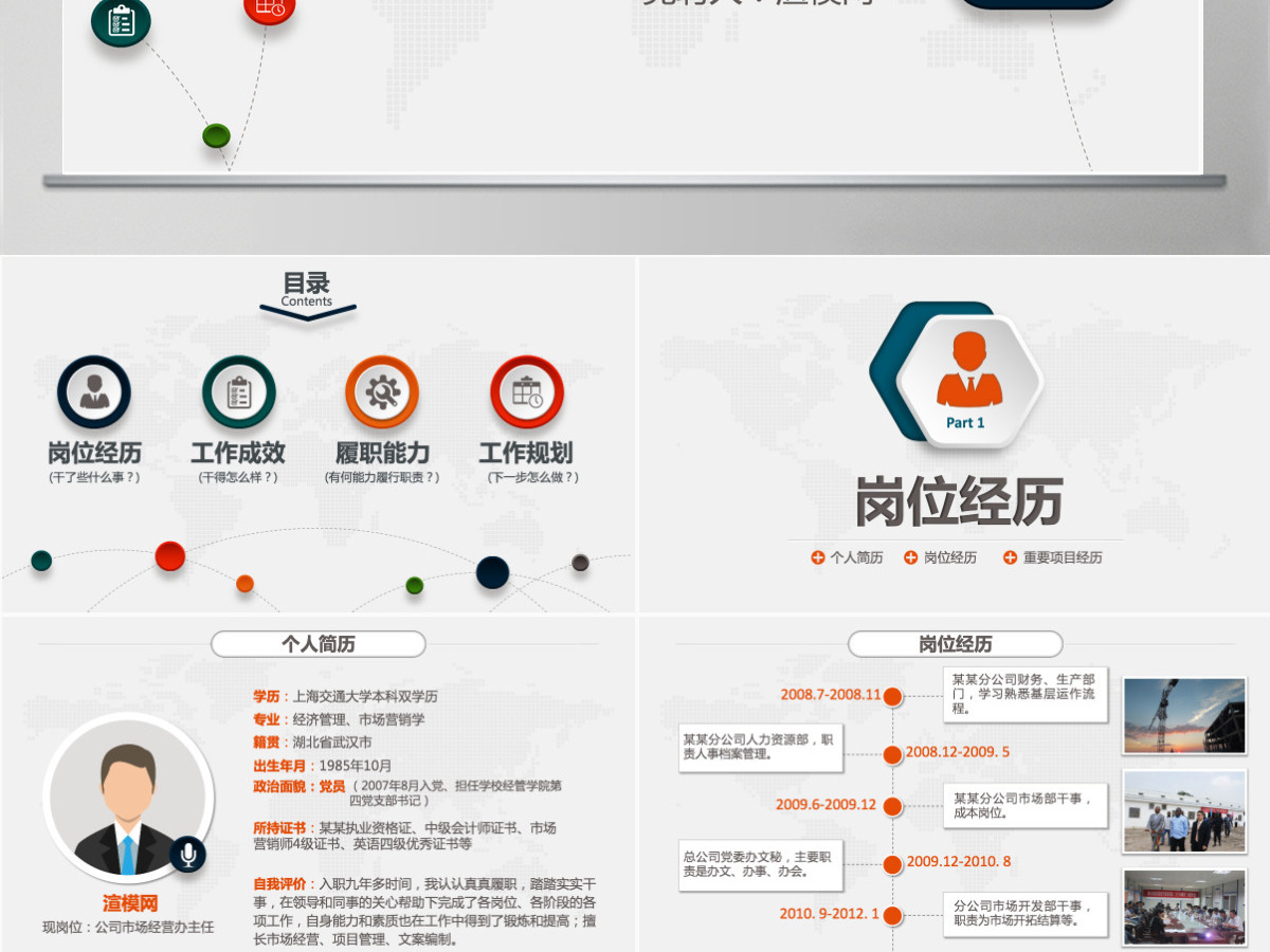 原创微立体竞岗竞聘答辩报告党政机关国企PPT 原创微立体竞岗竞聘答辩报告党政机关国企PPT