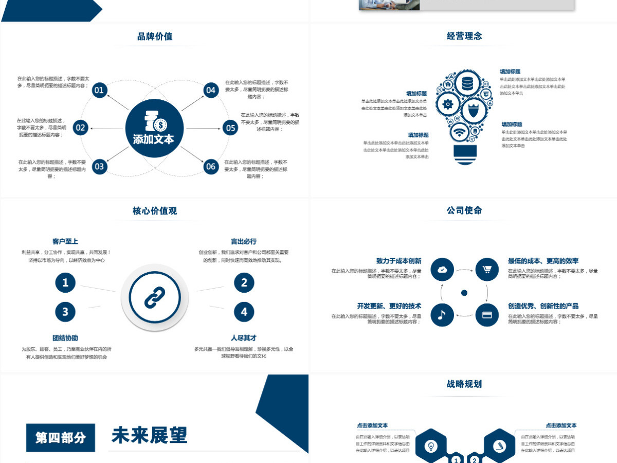 公司简介企业文化宣传ppt模板
