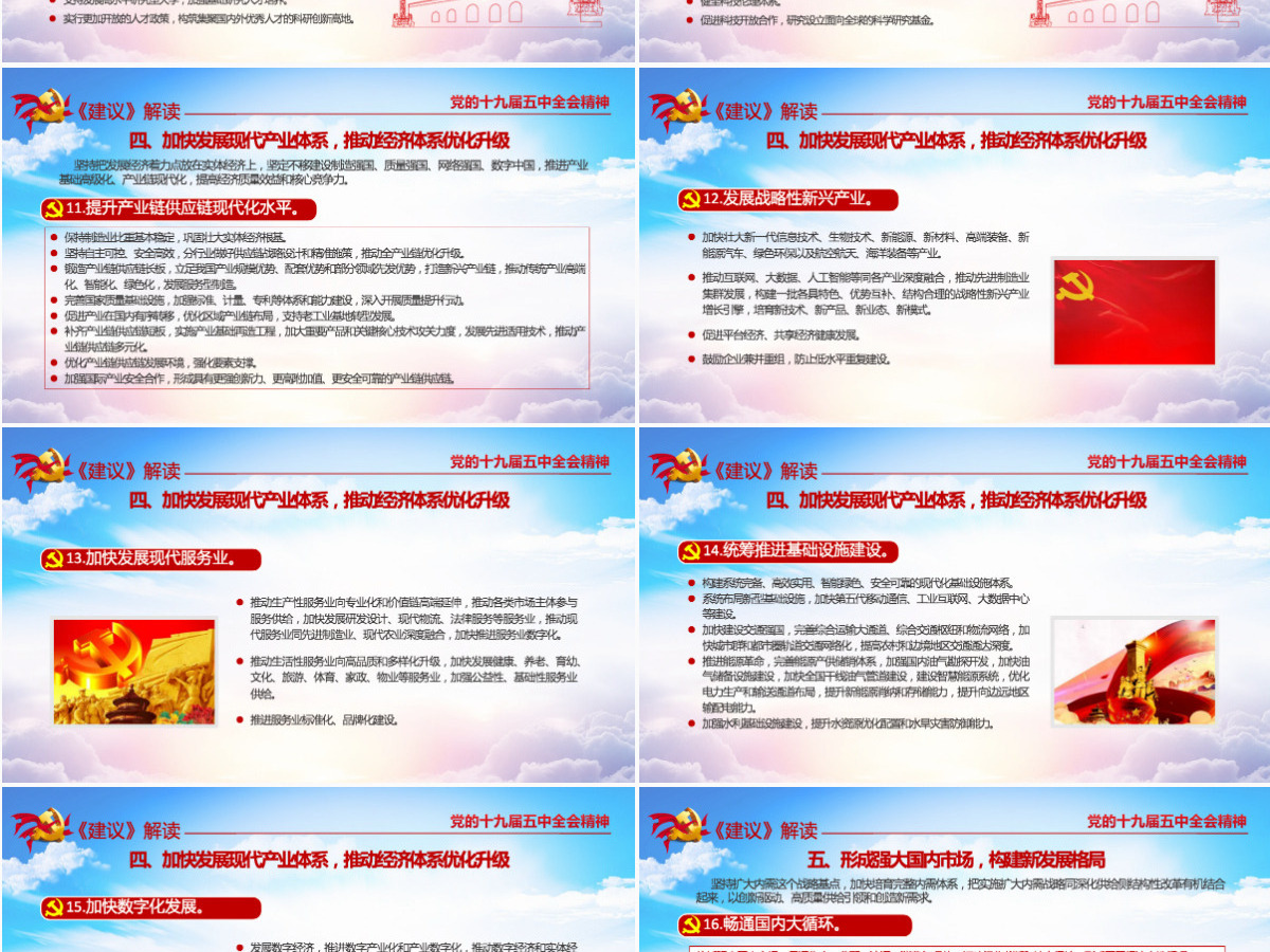 超详细十九届五中全会公报及十四五2035远景目标的建议PPT--含讲稿