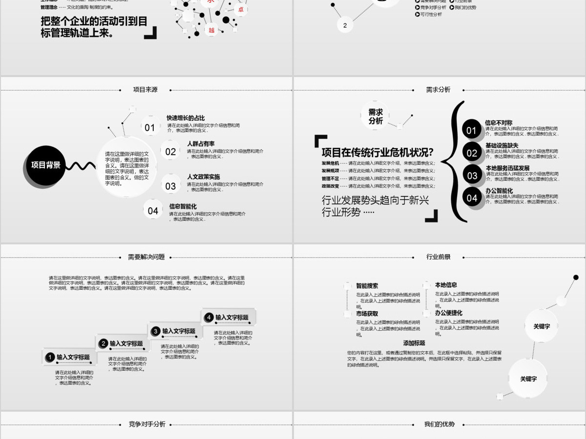 简约时尚创业融资ppt模板 简约时尚创业融资ppt模板