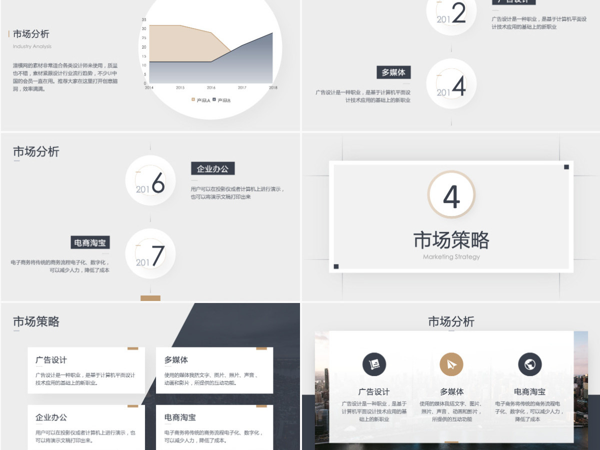 原创大气商业计划书