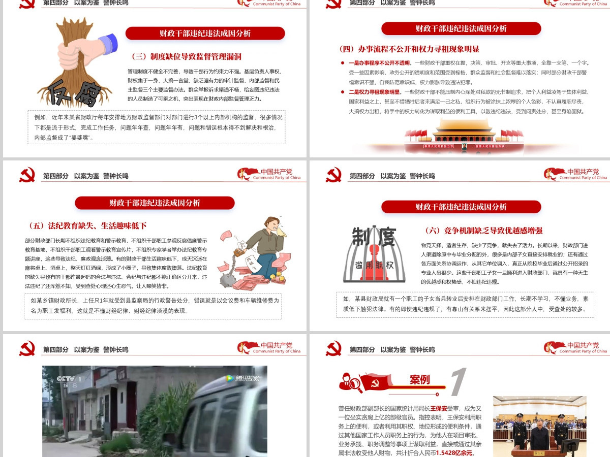 严守党纪廉洁奉公党风廉政PPT