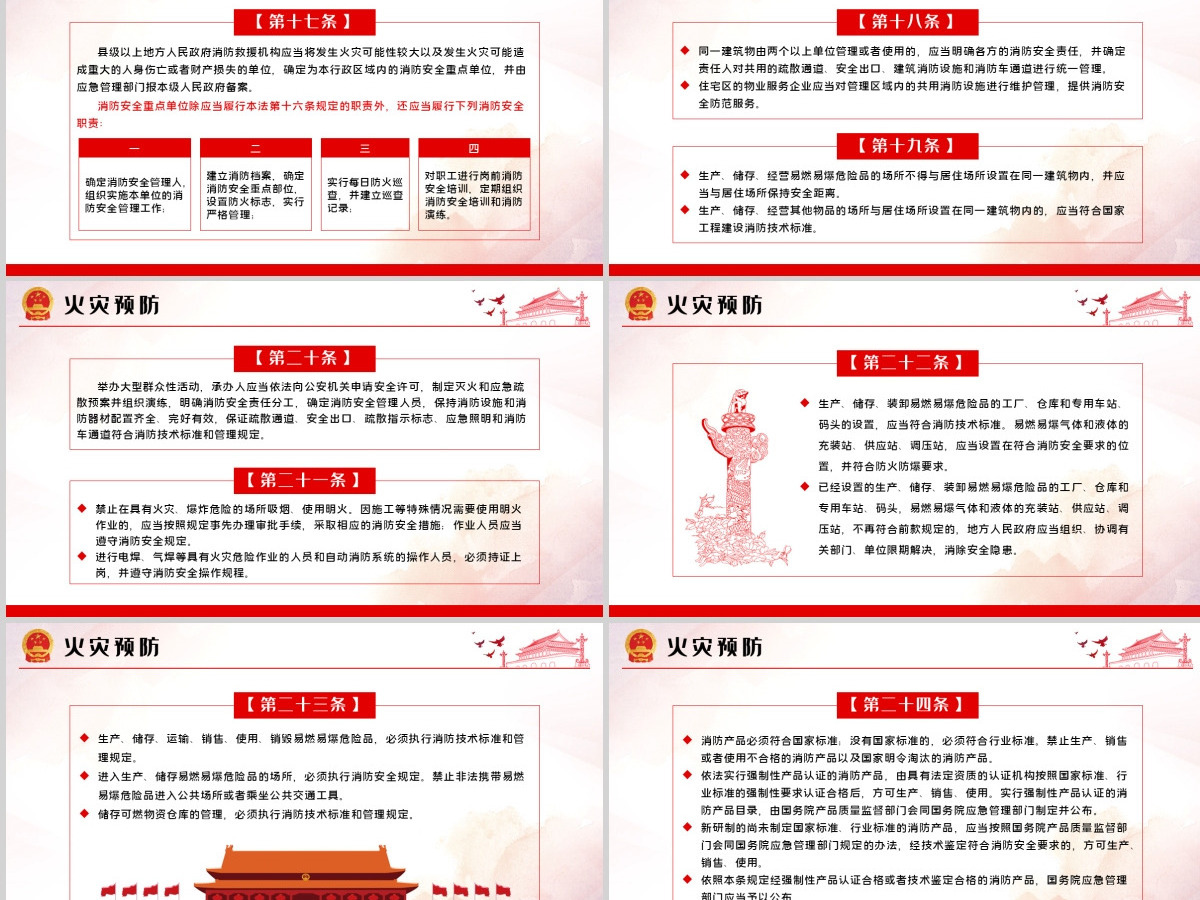 原创学习解读中华人民共和国消防法ppt 原创学习解读中华人民共和国消防法ppt
