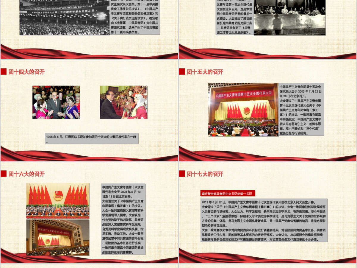 五四青年节共青团光辉历史PPT模板 五四青年节共青团光辉历史PPT模板