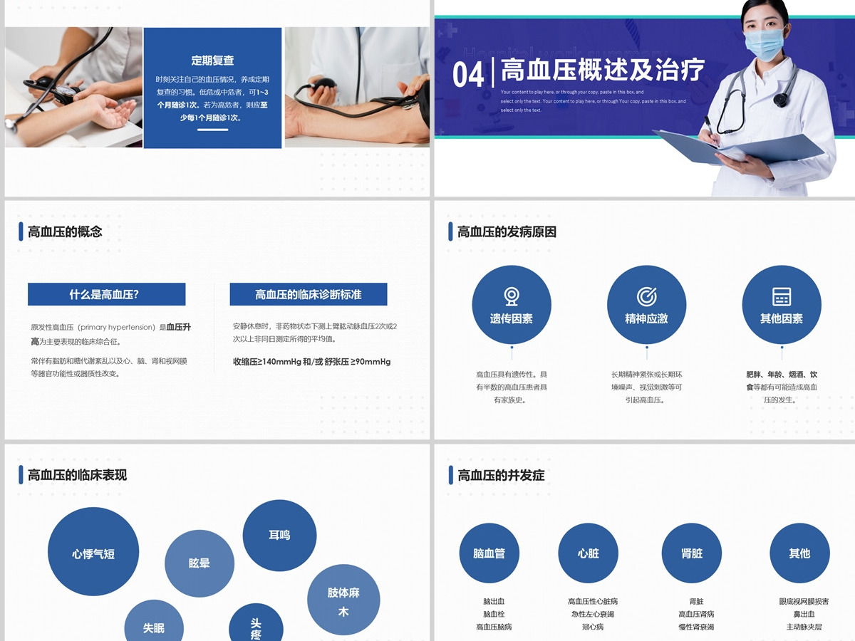 2022高血压医疗护理查房清新简约护理查房通用PPT 2022高血压医疗护理查房清新简约护理查房通用PPT