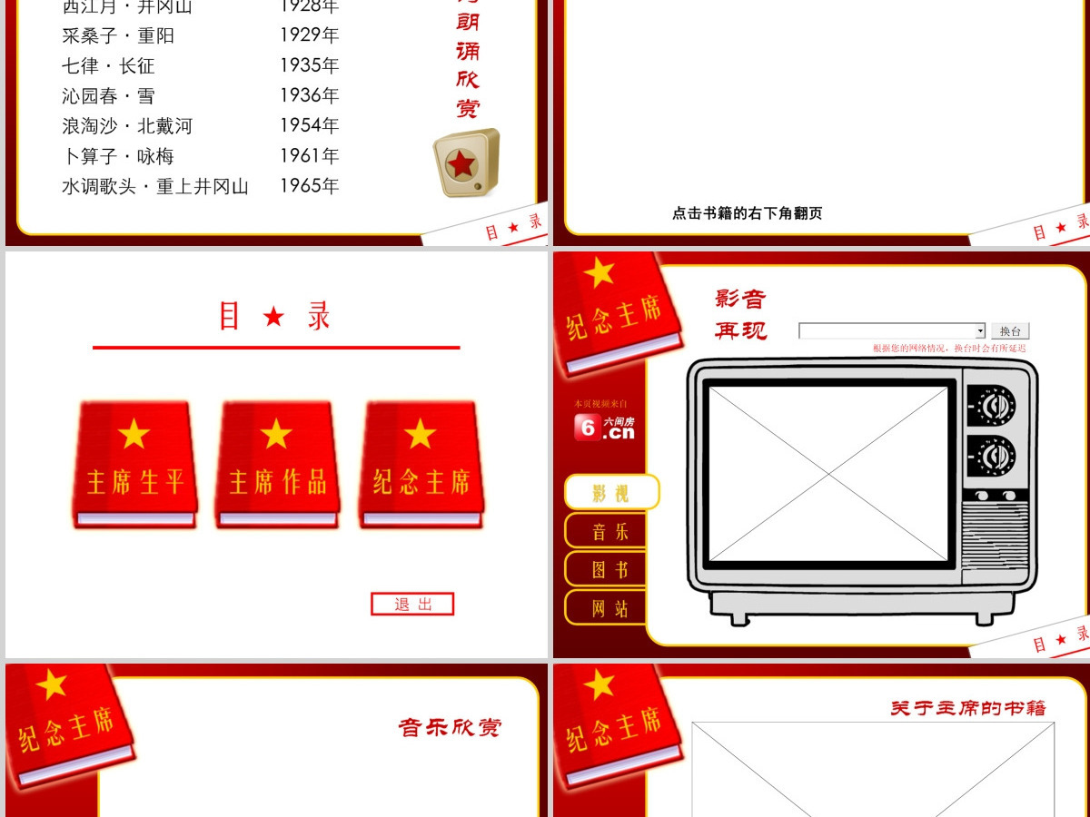 唱响红歌会东方会毛主席动态PPT 唱响红歌会东方会毛主席动态PPT