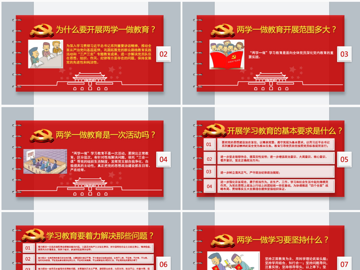 精品90页党课党员应知应会两学一做PPT 精品90页党课党员应知应会两学一做PPT