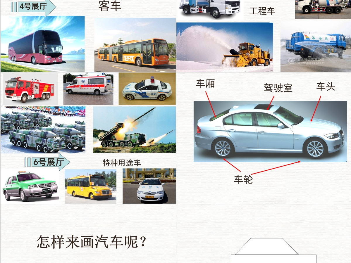 三年级美术下册《可爱的汽车》—公开课ppt 三年级美术下册《可爱的汽车》—公开课ppt