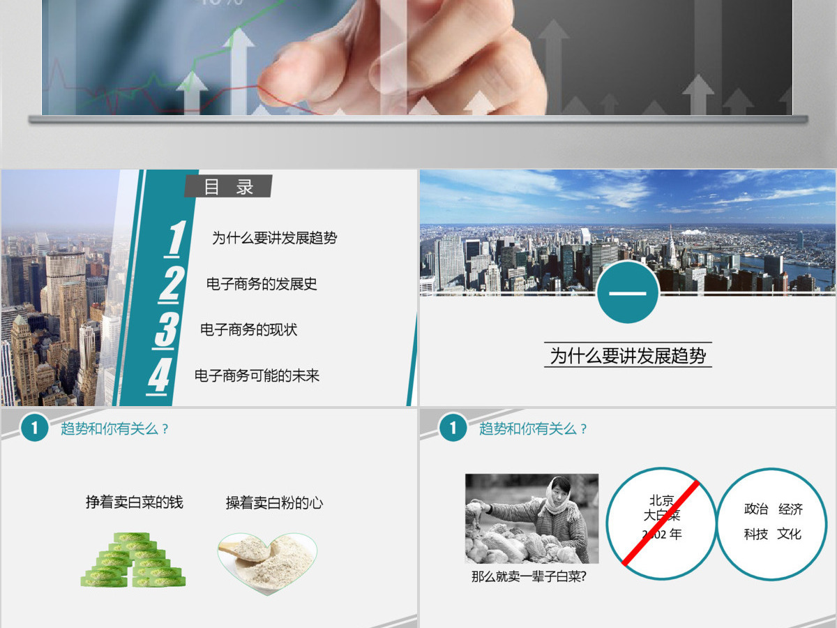 电商的现状与未来发展趋势商务培训课件ppt模板 电商的现状与未来发展趋势商务培训课件ppt模板