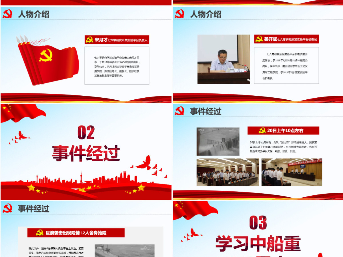 原创学习中船重工第七六所黄群等3名同志先进事迹-版权可商用