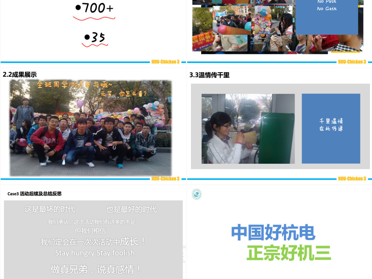 我的寝室我的家——大学校园活动总结ppt模板