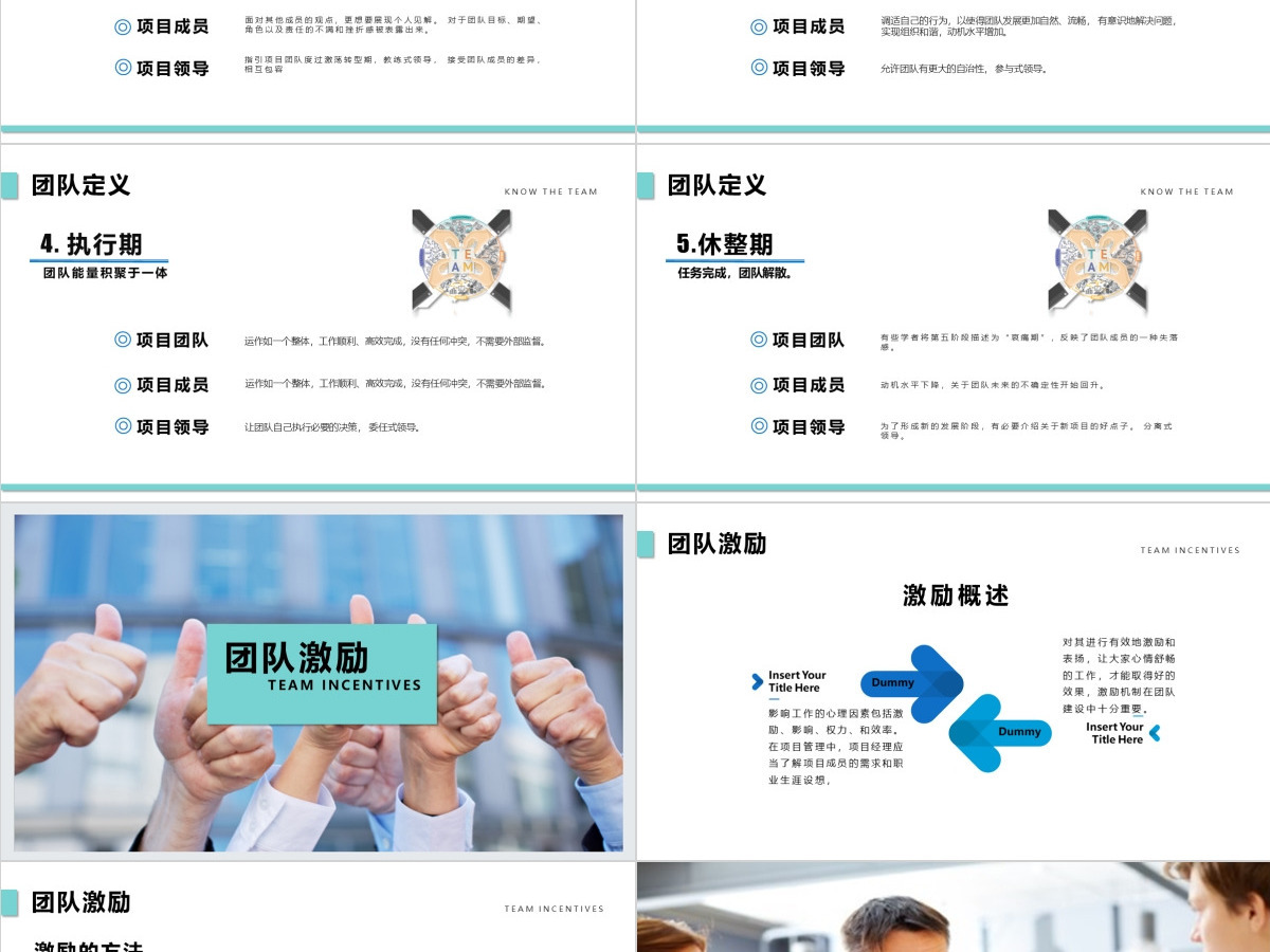 团队建设和管理培训新员工入职培训PPT