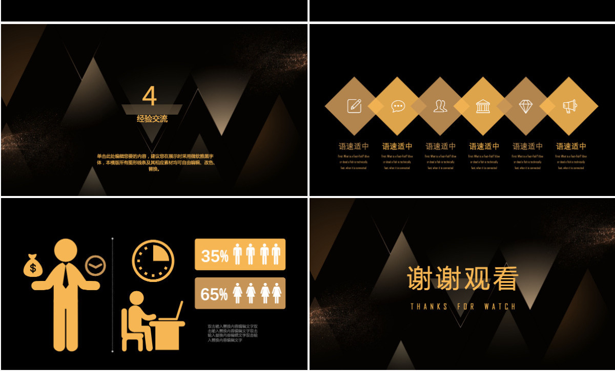 黑金销售技巧培训PPT模板