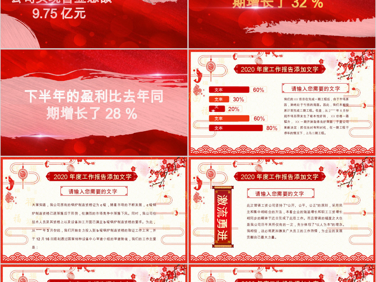 2018狗年年会开门红颁奖典礼总结ppt 2018狗年年会开门红颁奖典礼总结ppt