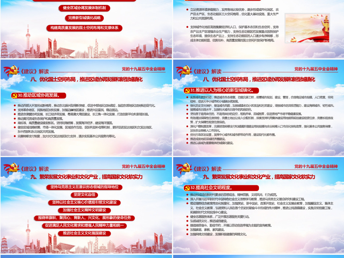 超详细十九届五中全会公报及十四五2035远景目标的建议PPT--含讲稿