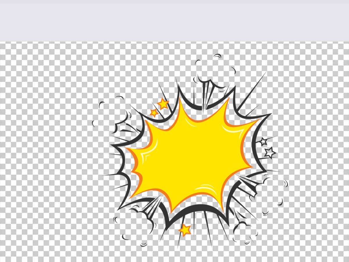 简约促销标签爆炸贴