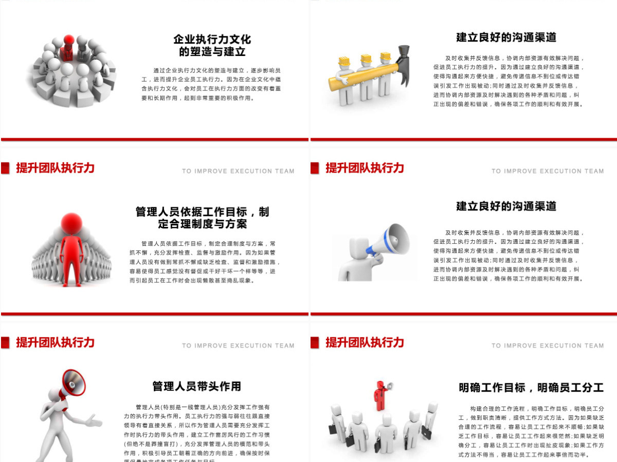 红色大气团队建设与管理培训动态ppt