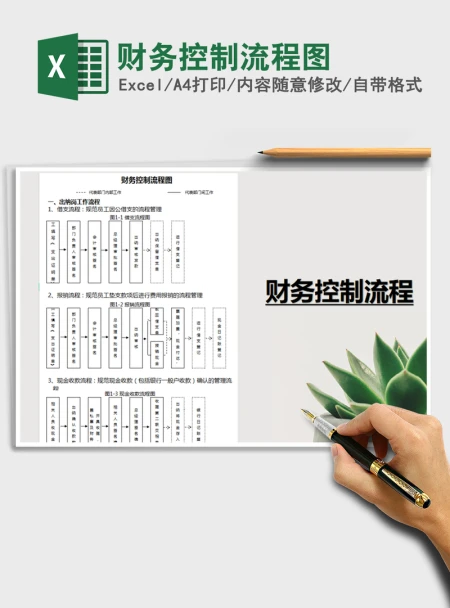 2021年财务控制流程图