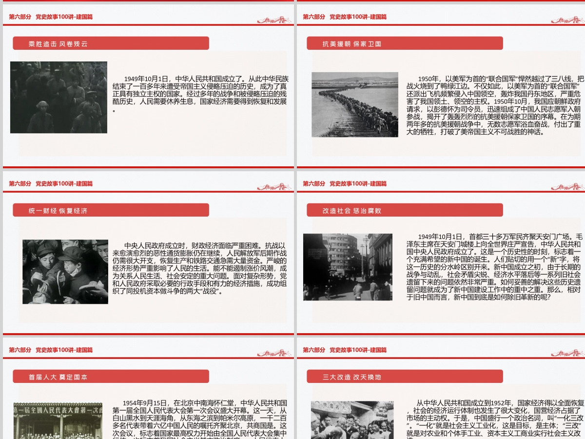 1921-2021党史故事100讲建党100周年七一建党节党史小故事专题党课ppt