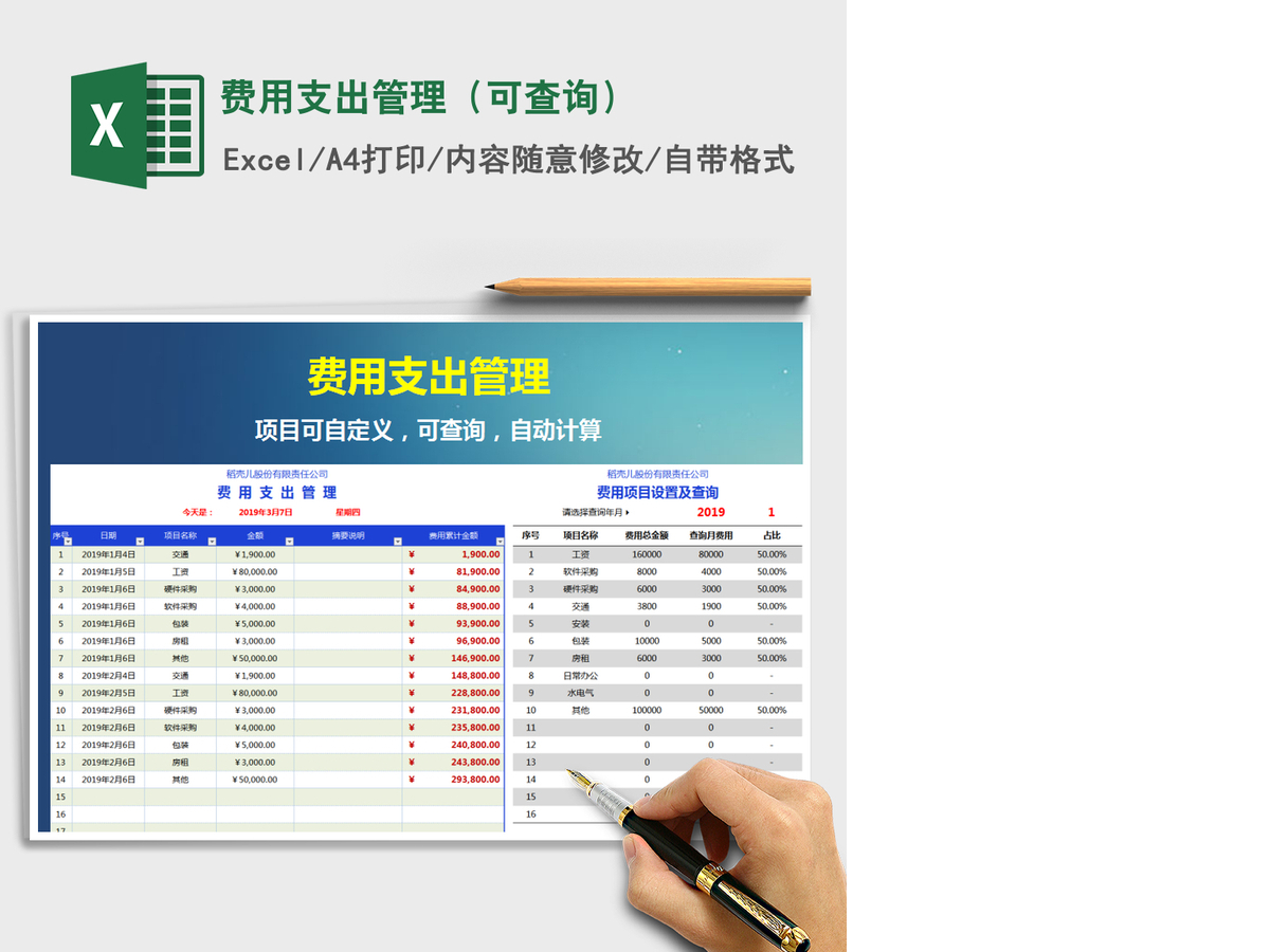 2021年费用支出管理(可查询) 2021年费用支出管理(可查询)