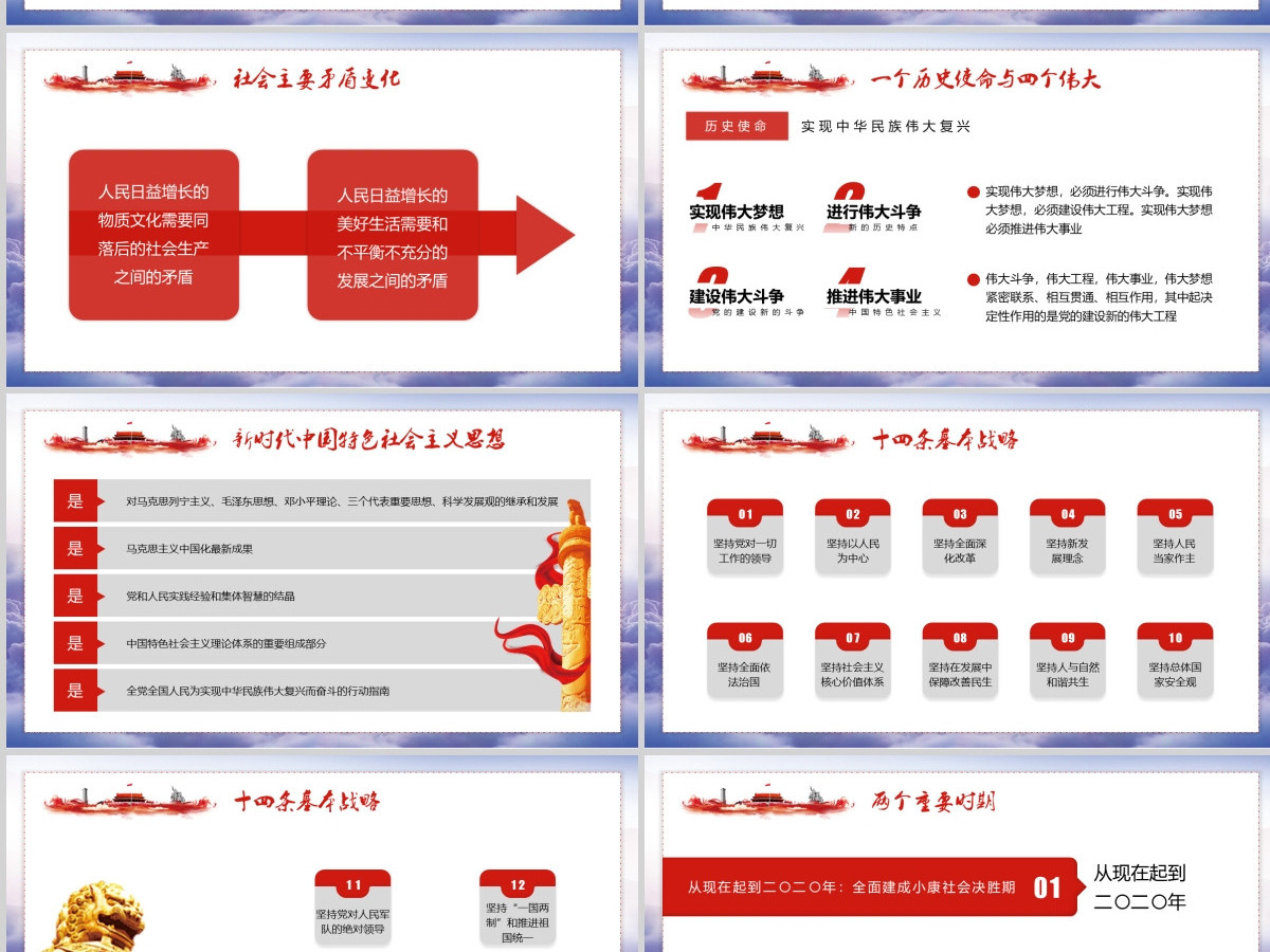 十九大报告党课学习解读