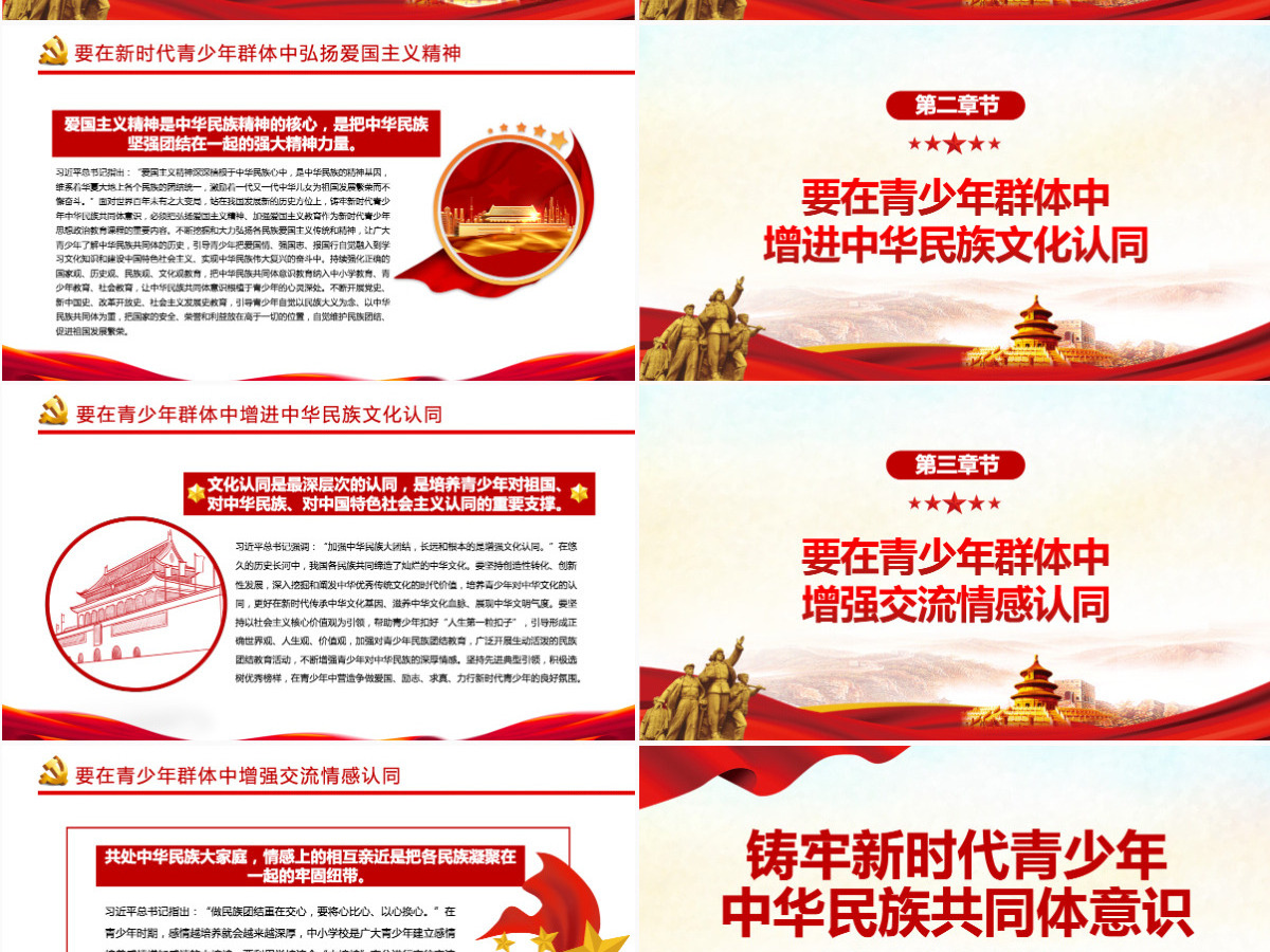 铸牢新时代青少年中华民族共同体意识党政风党员干部学习教育专题党课PPT-含讲稿 铸牢新时代青少年中华民族共同体意识党政风党员干部学习教育专题党课PPT-含讲稿