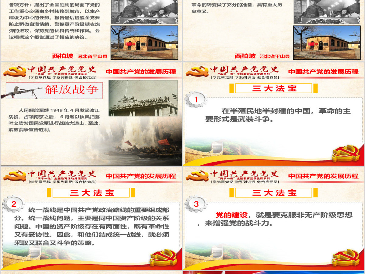 中国共产党党史课件--含讲稿（含遵义会议视频）