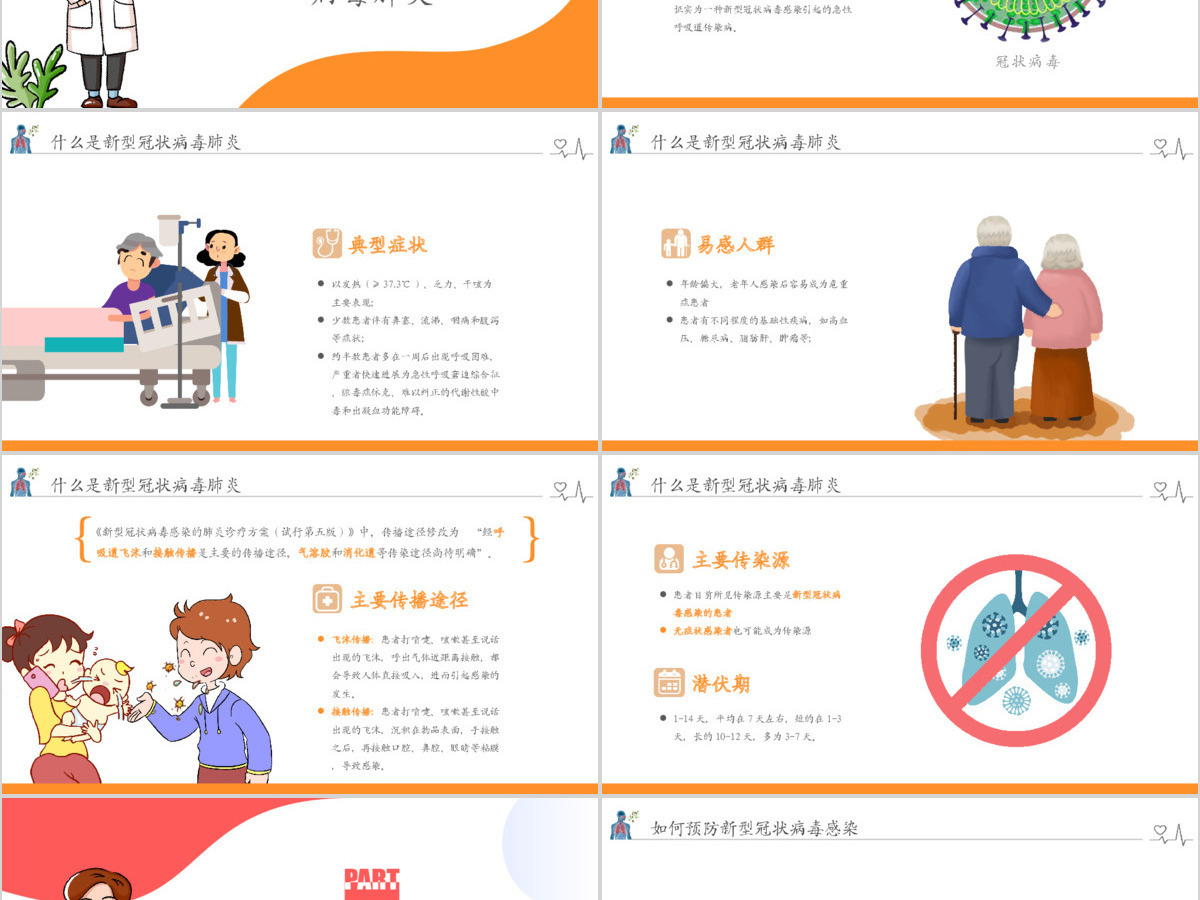 原创预防新型冠状病毒的误区洗手消毒口罩误区PPT
