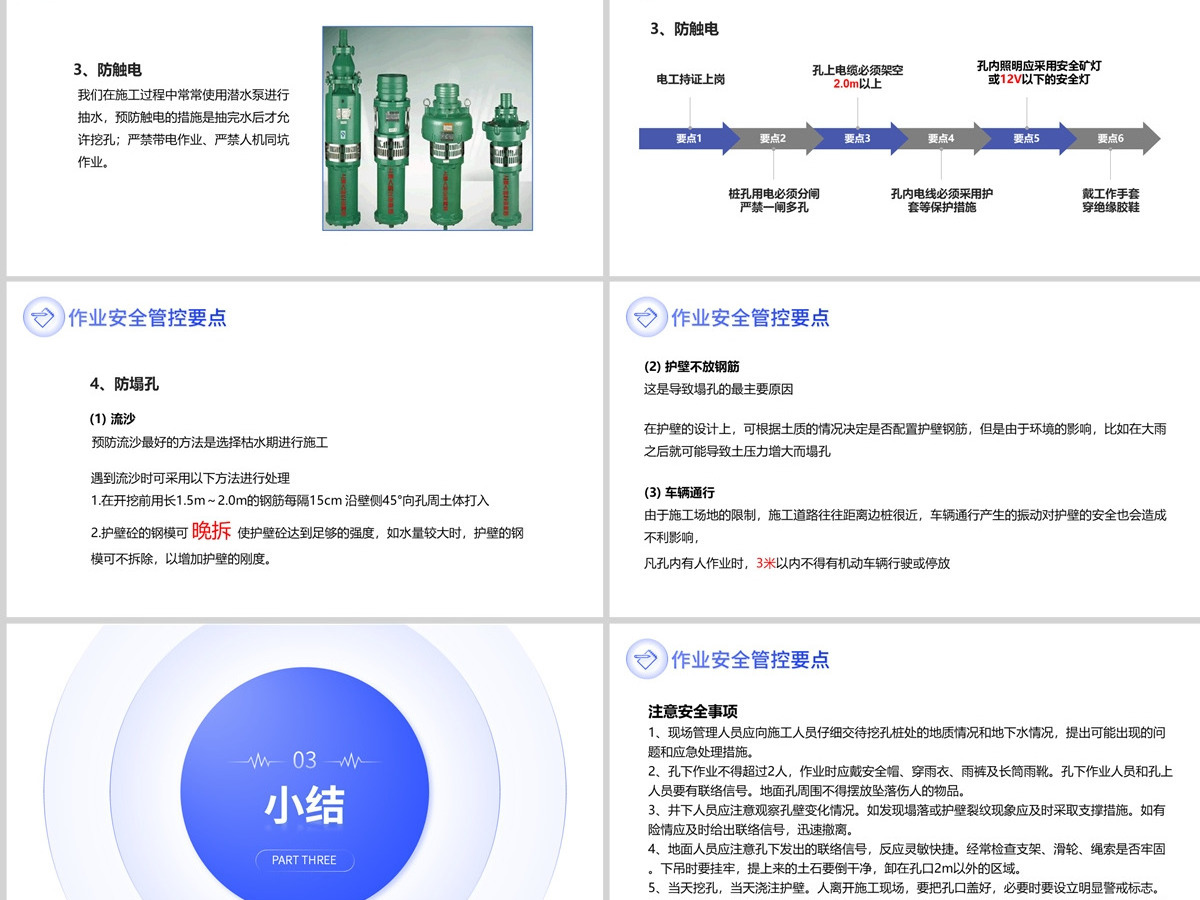 2023人工挖孔桩作业安全管控企业安全培训PPT