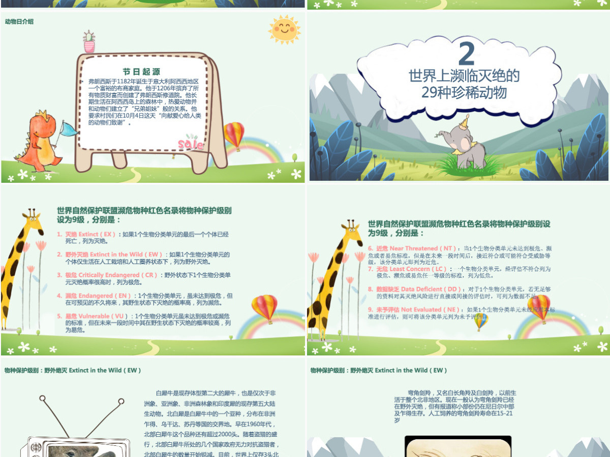 世界动物日爱护动物从我做起 世界动物日爱护动物从我做起