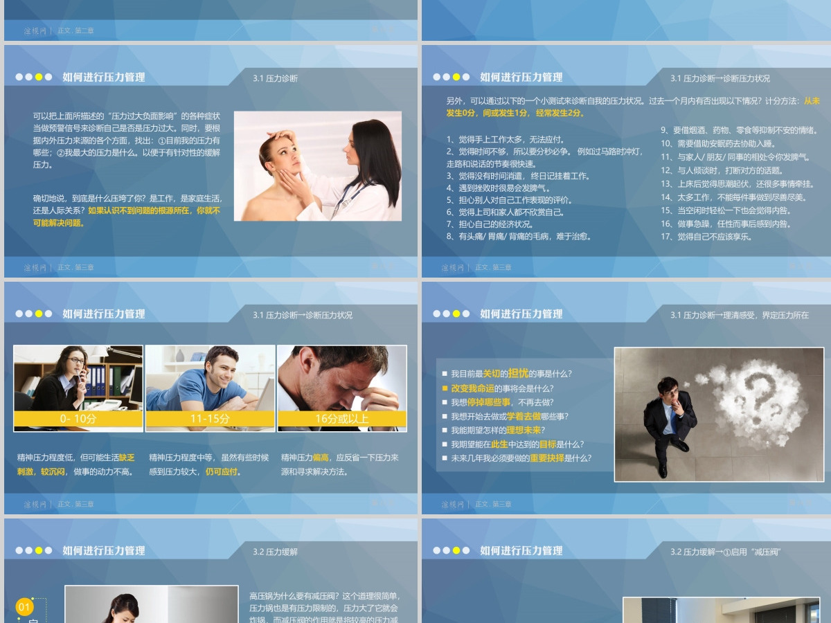 心理压力管理动态培训PPT课件 心理压力管理动态培训PPT课件