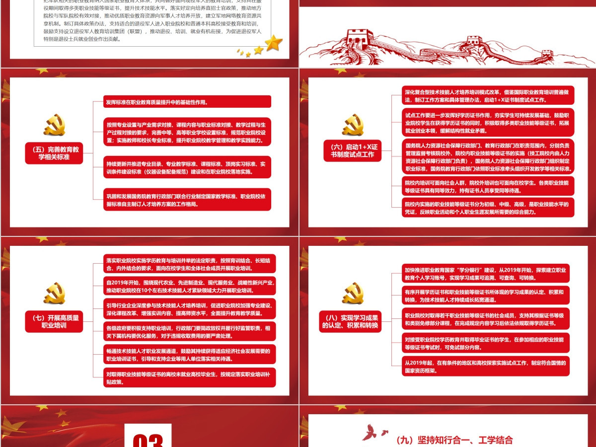 国家职业教育改革实施方案PPT