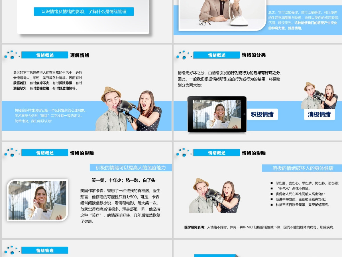 情绪管理指南心理培训PPT作品 情绪管理指南心理培训PPT作品