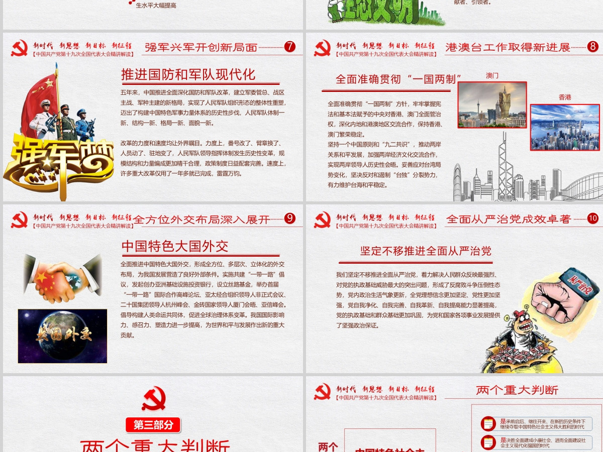 中国共产党第十九次全国代表大会精讲解读 中国共产党第十九次全国代表大会精讲解读