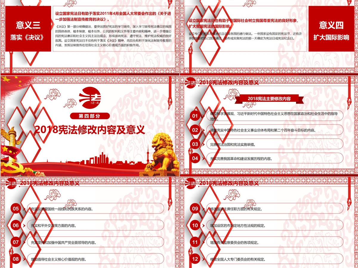 原创全国法制宣传日国家宪法日党建党课PPT 原创全国法制宣传日国家宪法日党建党课PPT