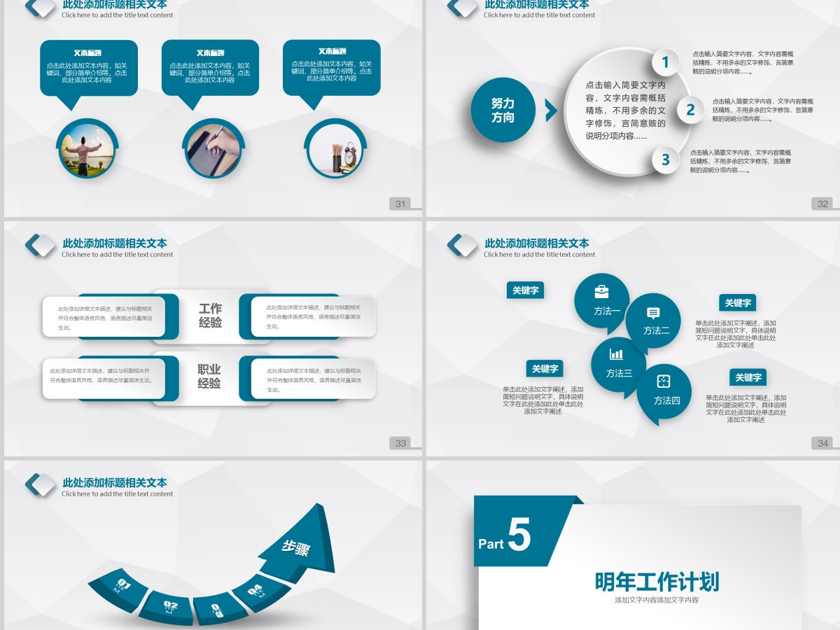 碧桂园房产森林城市会议总结通用动态ppt