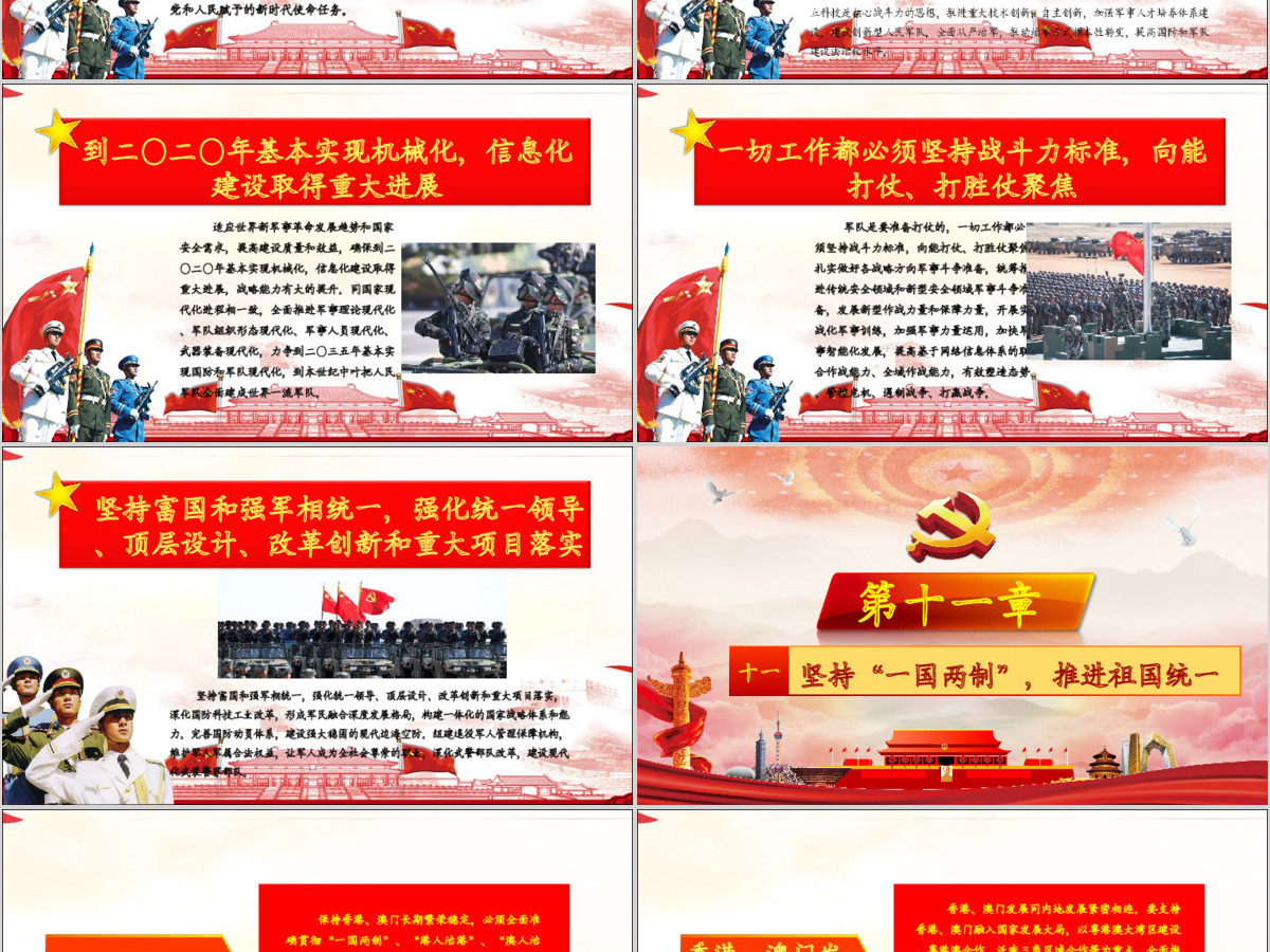 完整大气内容学习党的十九大报告精神PPT 完整大气内容学习党的十九大报告精神PPT