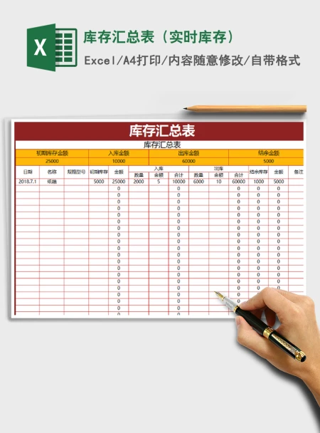 2021年库存汇总表(实时库存) 2021年库存汇总表(实时库存)