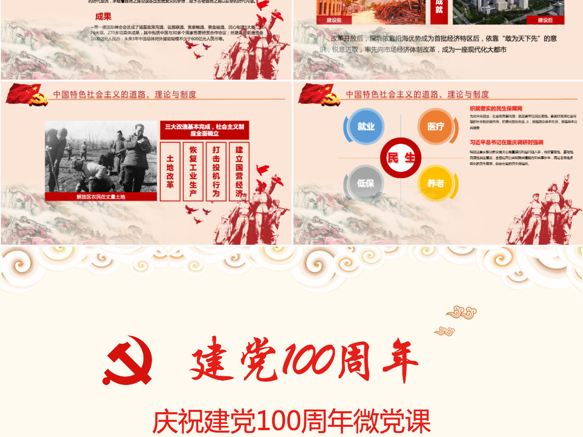 2021中国共产党成立100周年微党课-含讲稿 2021中国共产党成立100周年微党课-含讲稿